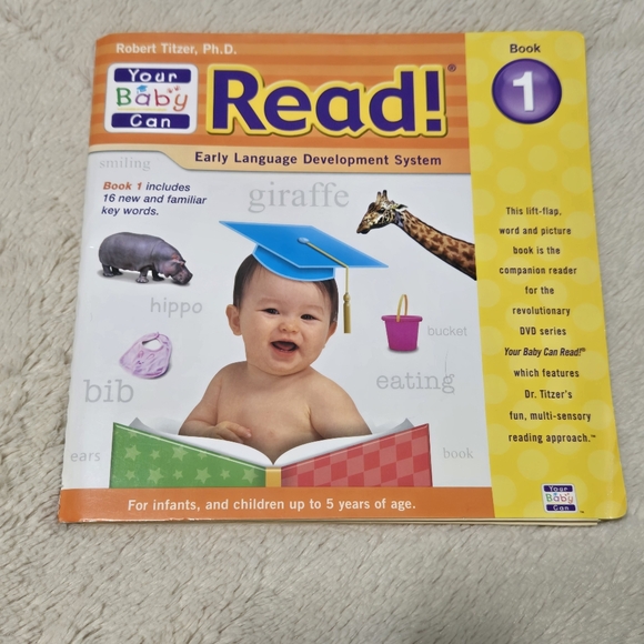 Your Baby Can Read Early Language Development word card set + book 1 - Picture 8 of 15